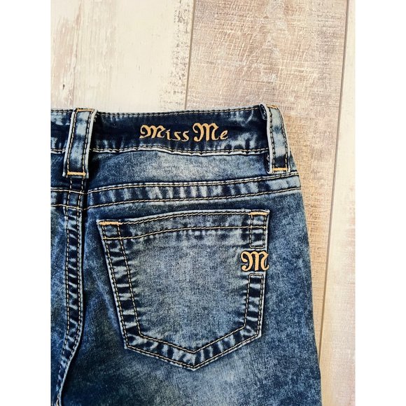 Miss Me Signature Skinny Jeans Size 26 Denim Women's Low Rise Blue Womens MISS M - Picture 5 of 6
